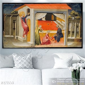 Tranh công giáo, thiên chúa treo tường