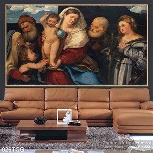 Tranh công giáo, Chúa Giê- su và Đức Mẹ