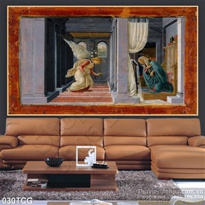 Tranh công giáo, thiên chúa