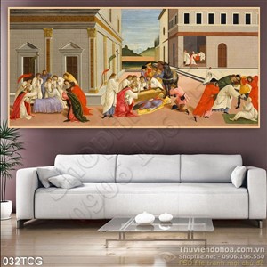 Tranh công giáo, thiên chúa