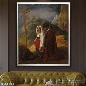 Tranh công giáo, thiên chúa