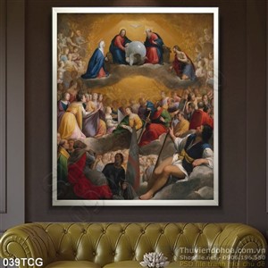 Tranh công giáo, Thiên Chúa và tiên tri