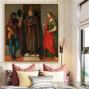 Tranh công giáo, thiên chúa