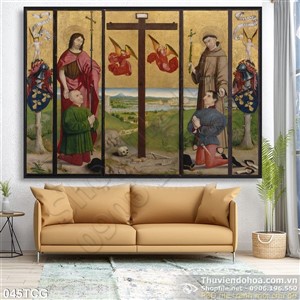 Tranh công giáo, thiên chúa và các Thánh