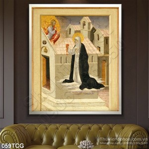 Tranh công giáo, thiên chúa