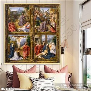 Tranh công giáo, thiên chúa