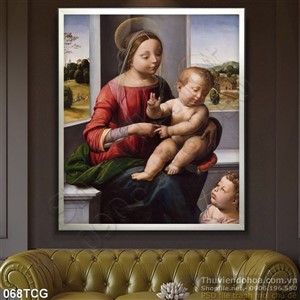 Tranh công giáo, Chúa Giê-su và Mẹ Maria