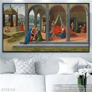 Tranh công giáo, thiên chúa