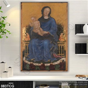 Tranh công giáo, Mẹ Maria và Chúa