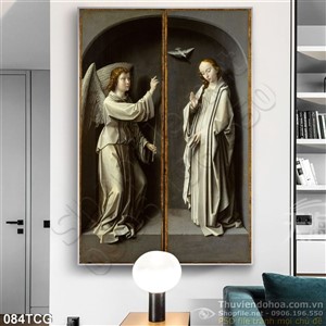 Tranh công giáo, thiên chúa