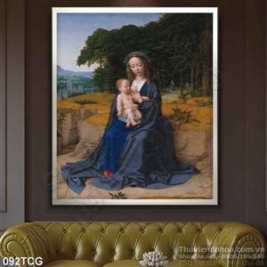 Tranh công giáo, Chúa Giê-su và Mẹ Maria