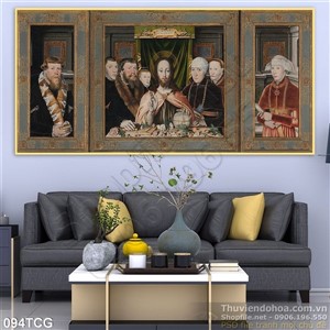 Tranh công giáo, Chúa Giê-su và 12 tông đồ