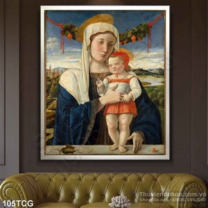 Tranh công giáo, Đức Mẹ và Chúa