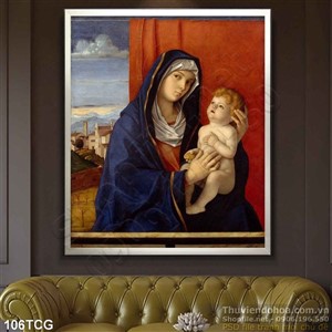 Tranh công giáo, Đức Mẹ và Chúa Giê-su