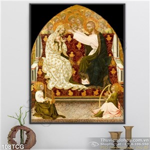 Tranh công giáo, thiên chúa