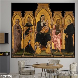 Tranh công giáo,Mẹ Maria và Chúa