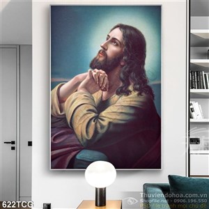 Tranh Đức Ki tô đang cầu nguyện