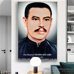Tranh công giáo Phanxico Trương Bửu Diệp