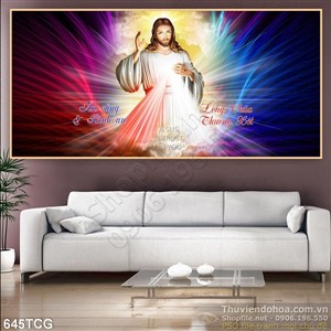 Tranh công giáo chúa Giesu Kito ban bình an
