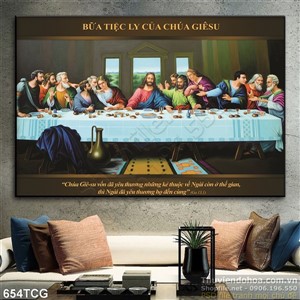 Tranh decor wall bữa tiệc ly đẹp