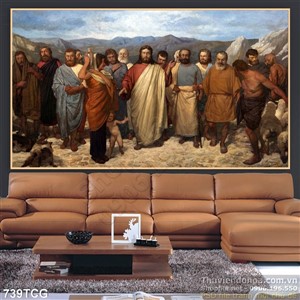 Tranh công giáo và 12 môn đệ