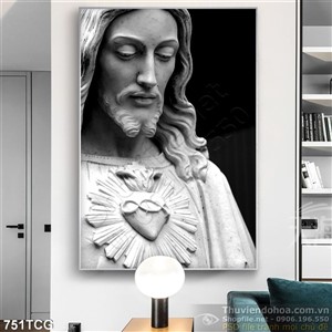 Tranh công giáo tượng Jesus thương xót