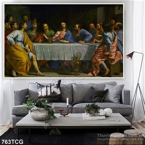 Tranh công giáo bữa tiệc ly đẹp