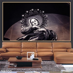 Tranh công giáo tượng Mẹ Maria