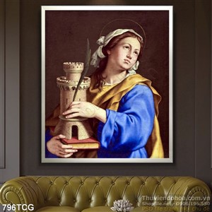 Tranh canvas Mẹ Maria