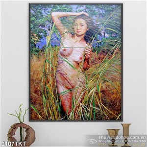 Tranh khỏa thân nghệ thuật trang trí