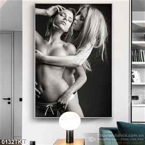 Tranh khỏa thân nghệ thuật trang trí tường