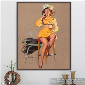 Tranh khỏa thân nghệ thuật treo tường