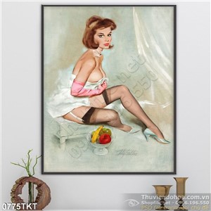 Tranh khỏa thân nghệ thuật sơn dầu Châu Âu