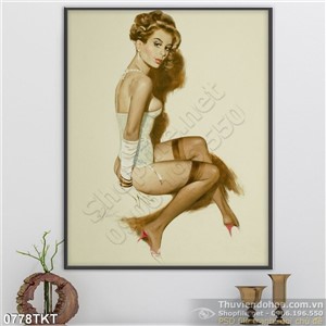 Tranh khỏa thân nghệ thuật treo tường đẹp