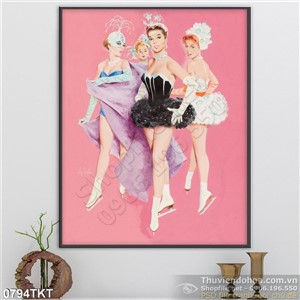 Tranh khỏa thân nghệ thuật sơn dầu