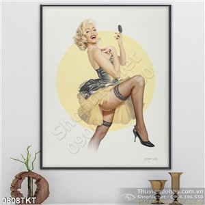 Tranh khỏa thân nghệ thuật sơn dầu đẹp