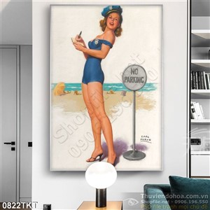 Tranh khỏa thân nghệ thuật thiếu nữ