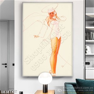 Tranh khỏa thân nghệ thuật màu Châu Âu