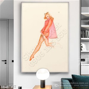 Tranh khỏa thân nghệ thuật màu đẹp