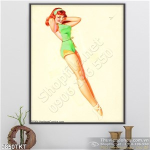 Tranh khỏa thân nghệ thuật sơn dầu đẹp