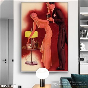 Tranh khỏa thân nghệ thuật sơn dầu đẹp