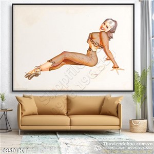 Tranh khỏa thân nghệ thuật tranh Châu Âu