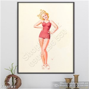 Tranh khỏa thân nghệ thuật treo tường
