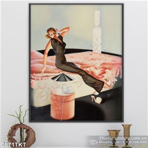 Tranh khỏa thân nghệ thuật sơn dầu Châu Âu