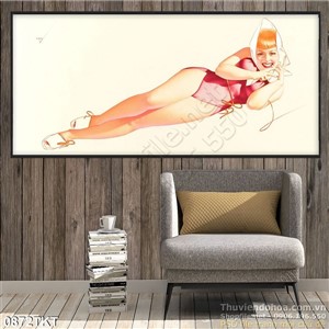 Tranh khỏa thân nghệ thuật treo tường độc đáo