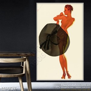 Tranh khỏa thân nghệ thuật sơn dầu