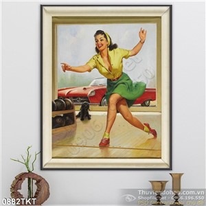 Tranh khỏa thân nghệ thuật treo tường đẹp