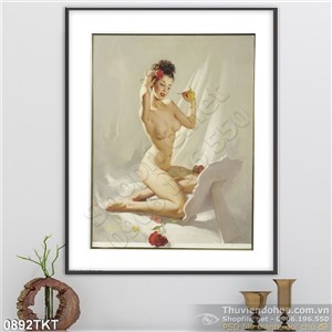 Tranh khỏa thân nghệ thuật sexy