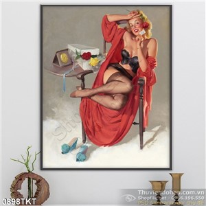 Tranh khỏa thân nghệ thuật sơn dầu