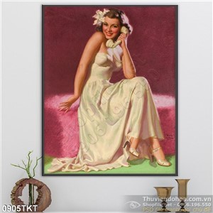 Tranh khỏa thân nghệ thuật sơn dầu Châu Âu